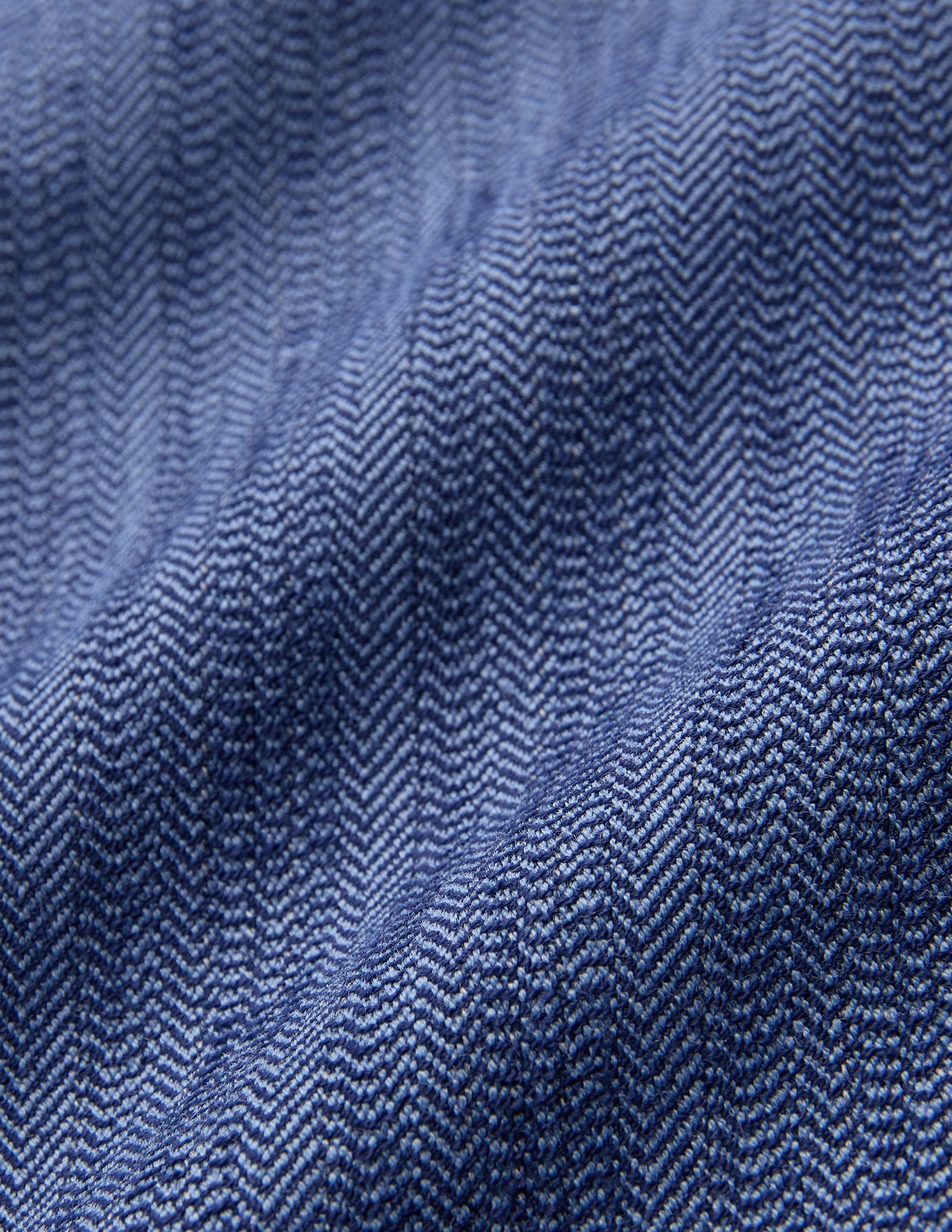 Women Serene Pants Wide Ombre Blue Herringbone